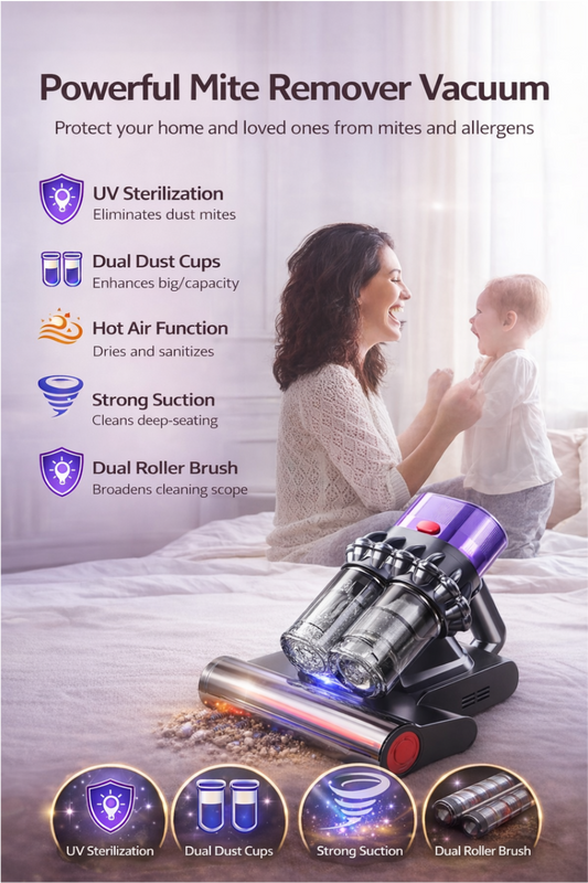 PureRest™ UV Anti-Mite Vacuum