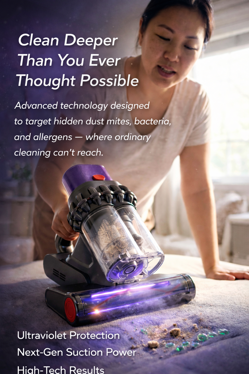 PureRest™ UV Anti-Mite Vacuum