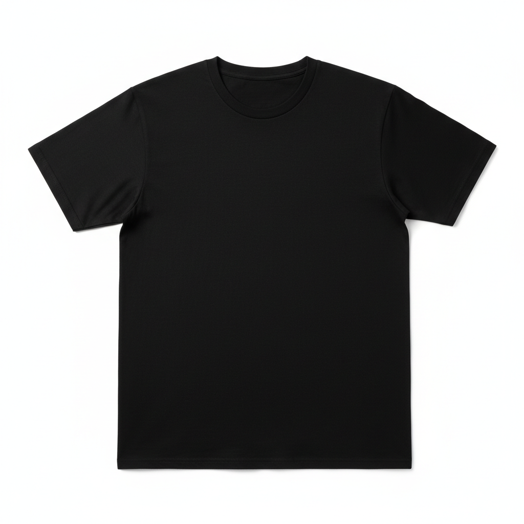 classic black t-shirt